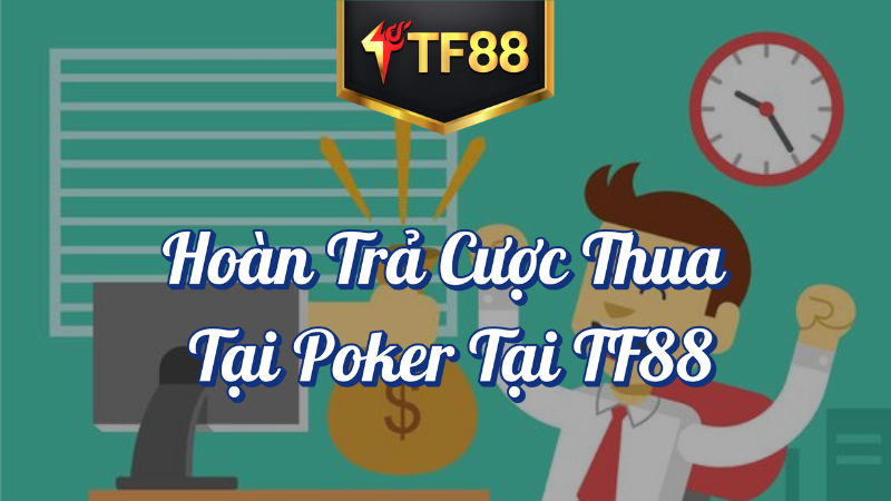 Hoàn trả cược thua game Poker tại TF88