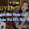 Khuyến Mãi Hoàn Cược TF88 – Hoàn Trả 10% Tiền Thua