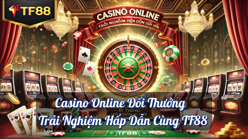 Casino Online Đổi Thưởng – Trải Nghiệm Hấp Dẫn Cùng TF88