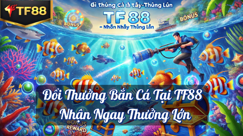 Đổi thưởng bắn cá tại tf88 nhận ngay thưởng lớn