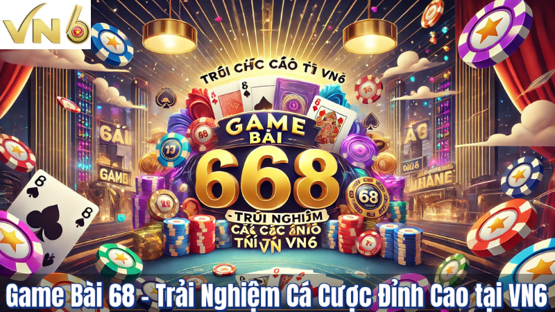 Game Bài 68 – Trải Nghiệm Cá Cược Đỉnh Cao tại VN6